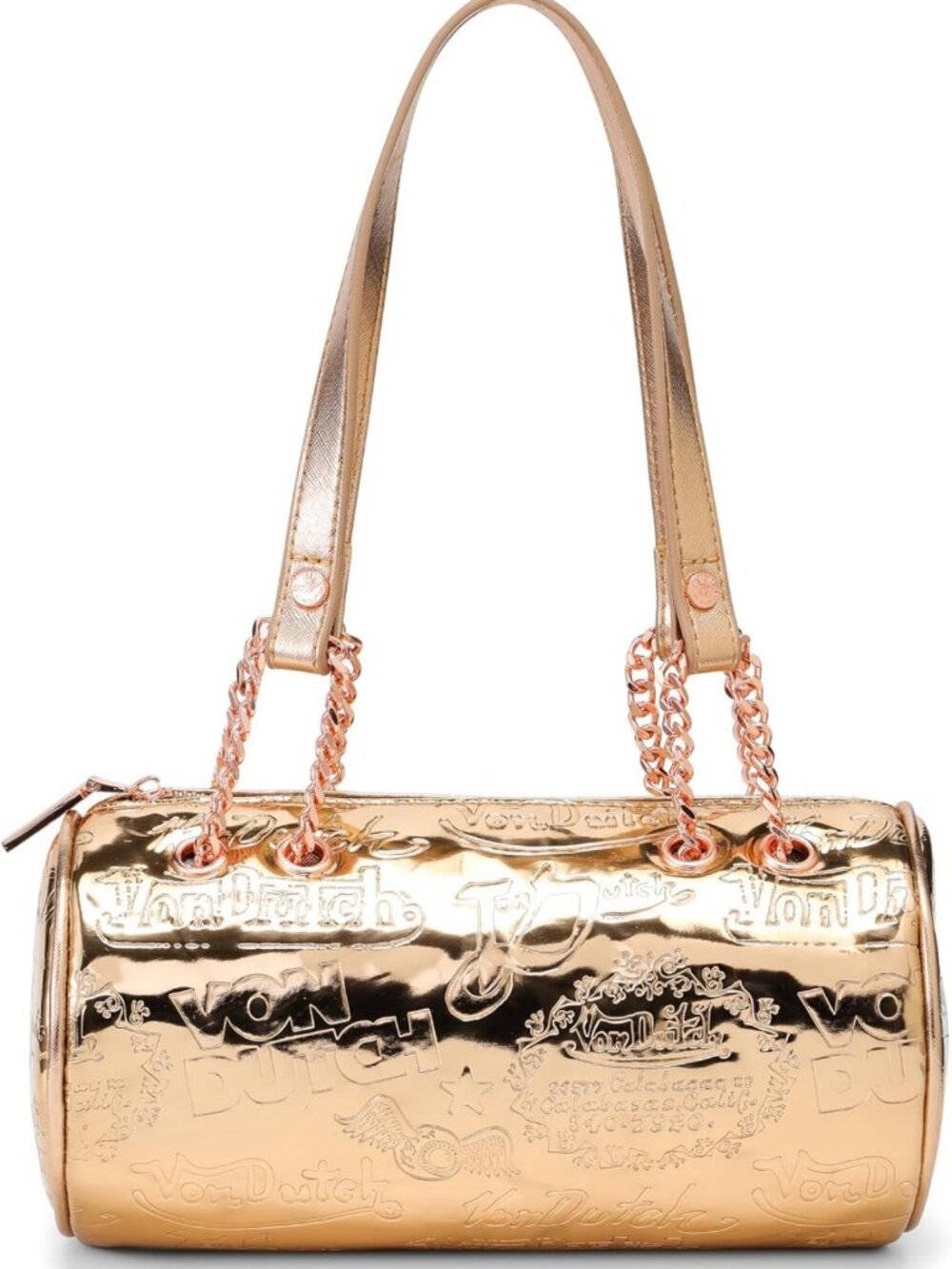 Stylish Vegan Leather Barrel Bag | Chic Shoulder Bag for Everyday Use